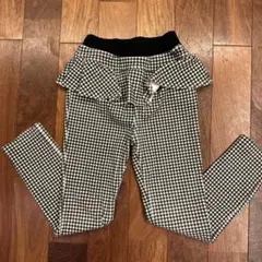 【もも様専用】プティマイン　ギンガムチェック　ストレッチパンツ　120㎝