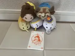 美女と野獣　ツムツム　ぬいぐるみ　ディズニー