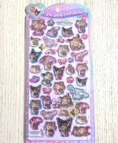 【正規品】うるちゅるポップシール　日焼けキティ　サンリオキャラクターズ