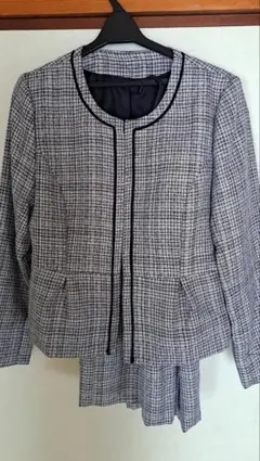 チェック柄 セレモニースーツ（ジャケットスカート）