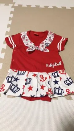 BABYDOLL ロンパース 80
