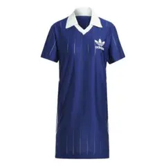 【人気完売品】adidas Originals ポロワンピース ブルーのサムネイル