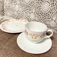 新品　アフタヌーンティー　カップ&ソーサー　陶器　afternoon tea