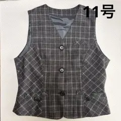 事務服11号　トップスベストグレー