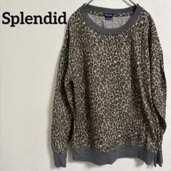 レオパード スウェット