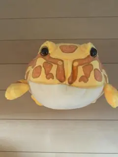 ツノガエルくじ　オレンジ　4等　ぬいぐるみくじ　2