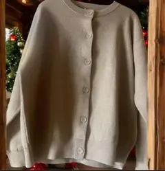 Honeys♡ラメクルーカーディガン☆ライトピンク春新商品Lサイズ新品