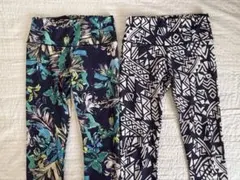 【２枚セット】Real Stone ヨガレギンス リアルストーン　ピラティス