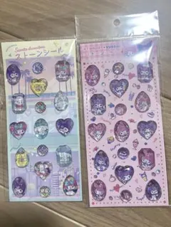 サンリオ　ストーンシール　ポムポムプリン　シナモロール　クロミ　マイメロ