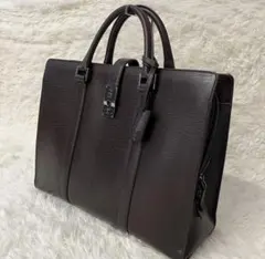 【美品】グッチ ビジネスバッグ A4可 トートバッグ ジャッキー 金具 レザーのサムネイル