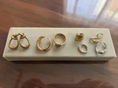 ピアス、リング、イヤーカフのセット