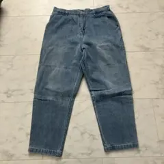 BROWNY VINTAGE ライトブルー クロップドデニムパンツのサムネイル