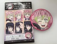 鬼滅の刃推し隊士バッジコレクション（甘露寺蜜璃、時透無一郎）