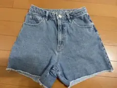 Repipi armario レピピアルマリオ　フリンジ　デニムショートパンツ