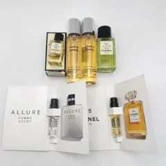 未使用　シャネルミニボトル6個　N°5　チャンス　アリュールオムスポーツ