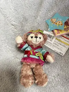 ディズニーシー ダッフィー＆フレンズ シェリーメイ ぬいぐるみバッジ 七夕