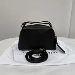 未使用級 ヘレンカミンスキー ショルダーバッグ レザー ロゴボタン 斜 
