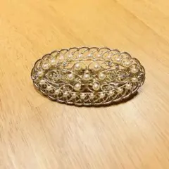 美品　ヘアアクセサリー　バレッタ　結婚式