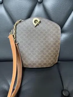 CELINE セリーヌ マカダム柄 ポーチ クラッチバッグ ヴィンテージのサムネイル