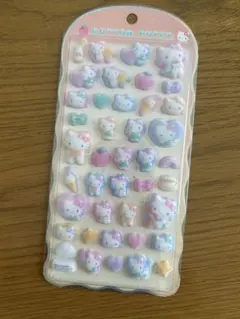 ハローキティ コットンパフィシール