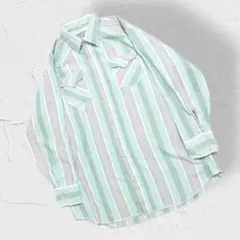 80s USA제 Ranch and Town 스트라이브 웨스턴 셔츠