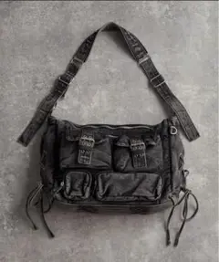 ADRER vintage denim shoulder bag