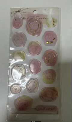 ちいかわ　メルティシュシュ　シーリングスタンプ風シール