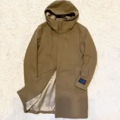 EDIFDICE エディフィス　ウールコート　ベージュ　フード　M