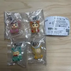 クレヨンしんちゃん めじるしアクセサリー みんなでくまパジャマ