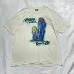 USA製 80s エアブラシTシャツ L FRUIT OF THE ROOM