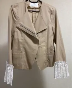 [新品] 春　Karl Park Lane ノーカラージャケット 5号のサムネイル