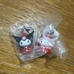 マイメロ　クロミ　いちごめじるしアクセサリー　2個セット