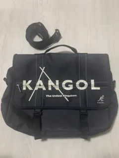 【美品】90s KANGOL 3way バック　ブラック