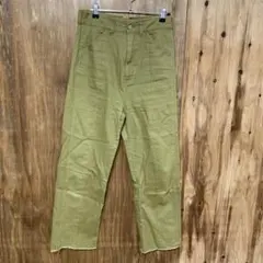 【 3047番】kastane デニム　カーキ系色　レディM