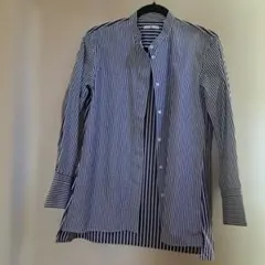 UNIQLO +J スーピマコットンスタンドカラーストライプシャツ