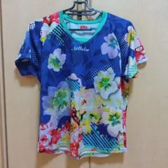 Nittaku 　ミルトシャツ　　L　　花柄