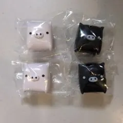 サンエックスオールスターズ　フィギュアコレクションvol.1 モノクロブー2点