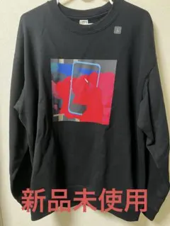 【新品未使用】ユニクロ Kaws スウェット   カウズ+ウォーホル　Lサイズ