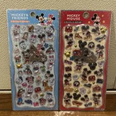 プチドロップステッカー　ミッキーマウス　ミッキーマウス&フレンズ