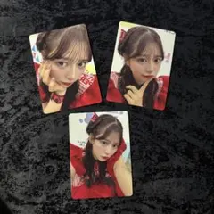 カワラボ 衣装展 FRUITS ZIPPER 月足天音 トレカ3枚 コンプセット