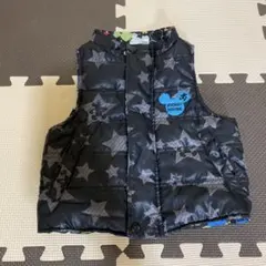 ディズニー　ミッキーマウス ダウンベスト 100cm