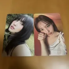 TWICE モモ ナヨン　With youth トレカ　2枚