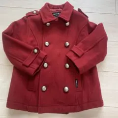 COMME CA ISM 赤 コート 110センチ