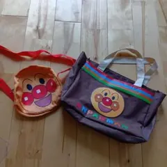 アンパンマン バッグと小物ショルダーバック セット