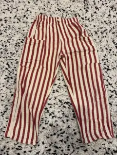 ZARAストライプ柄ロングパンツ