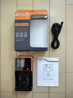 가격 인하!보루이트 C2 LCD 충전기