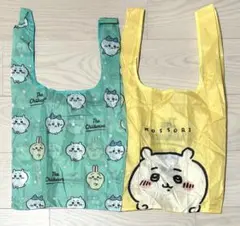新品　ちいかわ　エコバッグ　ナガノマーケット　2個セット