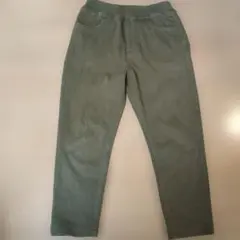 オリーブグリーン 110サイズ ロングパンツ