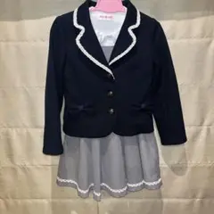 メゾピアノ　ワンピーススーツ　入学式や発表会に