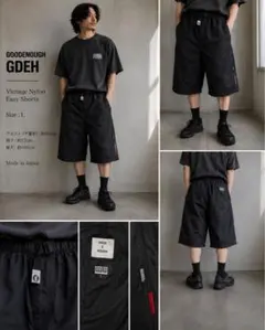 GOODENOUGH GDEH Vintage Black Nylonパンツのサムネイル